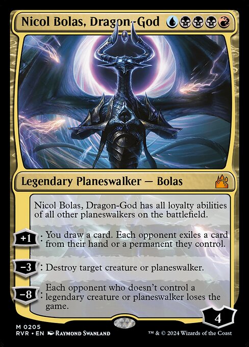 RVR 205 Nicol Bolas, Dragon-God M
