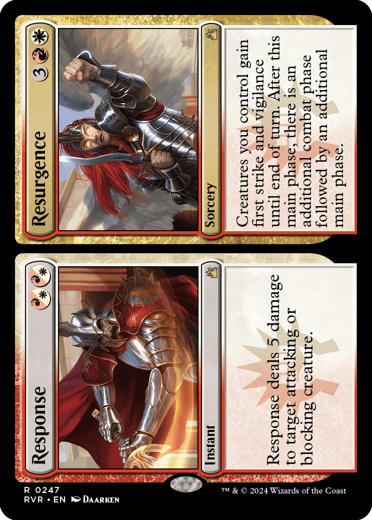 RVR 247 Response // Resurgence R