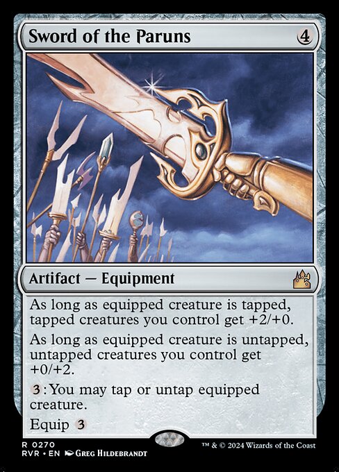 [Foil] RVR 270 Sword of the Paruns R