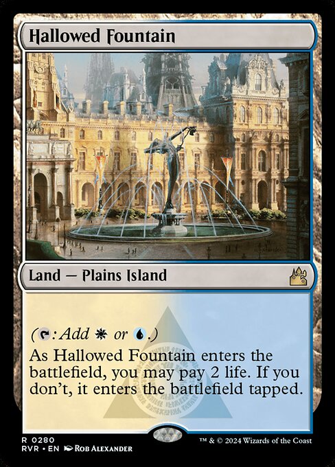 [Foil] RVR 280 Hallowed Fountain R