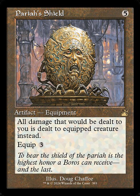 [Foil] RVR 393 Pariah's Shield (0393 - Retro Frame) R