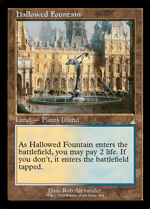 RVR 404 Hallowed Fountain (0404 - Retro Frame) R