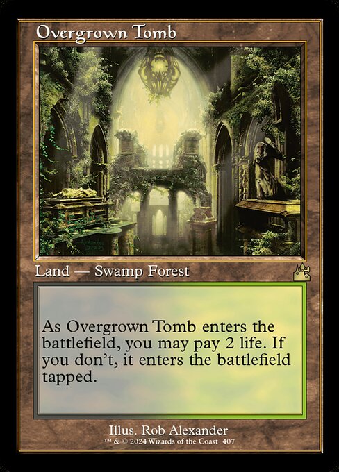 RVR 407 Overgrown Tomb (0407 - Retro Frame) R