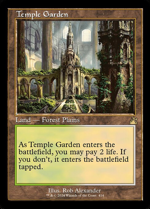 RVR 414 Temple Garden (0414 - Retro Frame) R