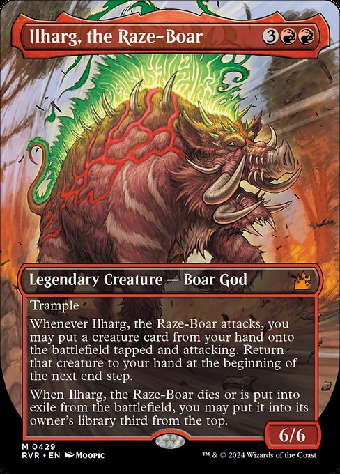 [Foil] RVR 429 Ilharg, the Raze-Boar (0429 - Anime) M
