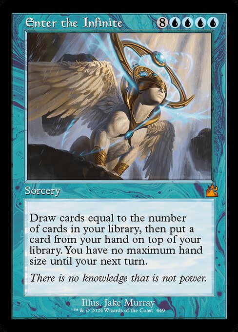 [Foil] RVR 449 Enter the Infinite (0449 - Retro Frame) M