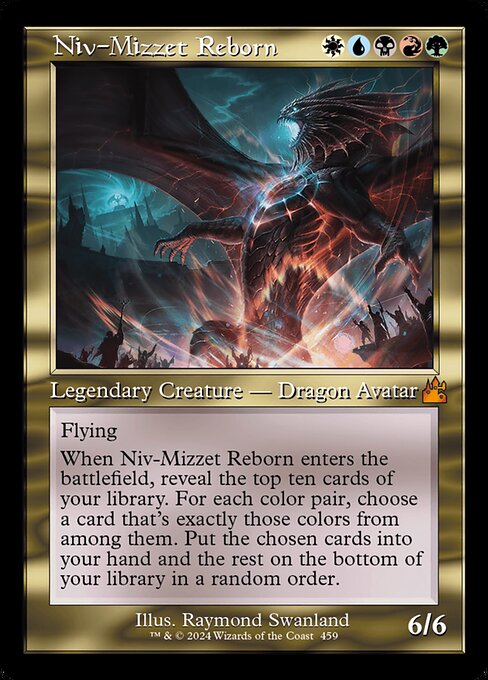 RVR 459 Niv-Mizzet Reborn (0459 - Retro Frame) M