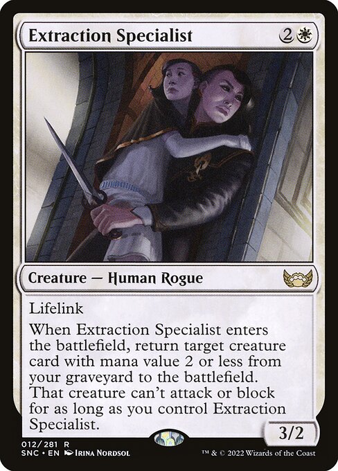 SNC 012 Extraction Specialist R