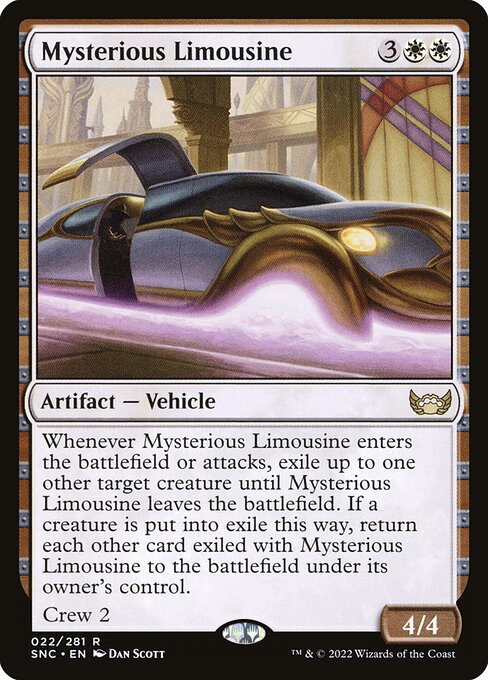 [Foil] SNC 022 Mysterious Limousine R