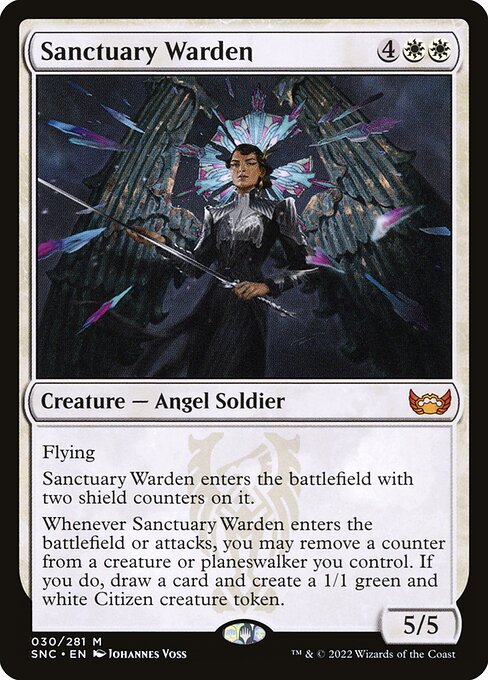[Foil] SNC 030 Sanctuary Warden M