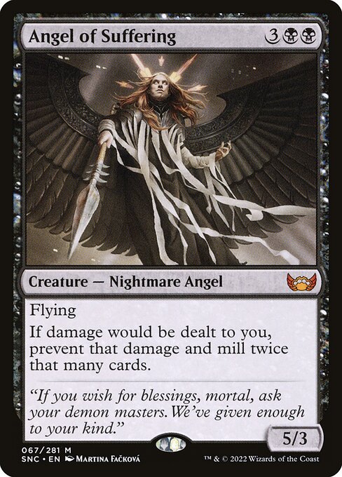 [Foil] SNC 067 Angel of Suffering M
