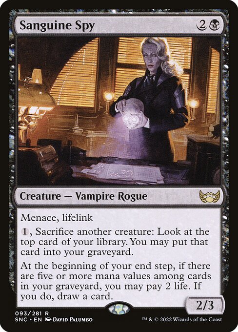 SNC 093 Sanguine Spy R