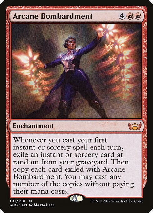 SNC 101 Arcane Bombardment M