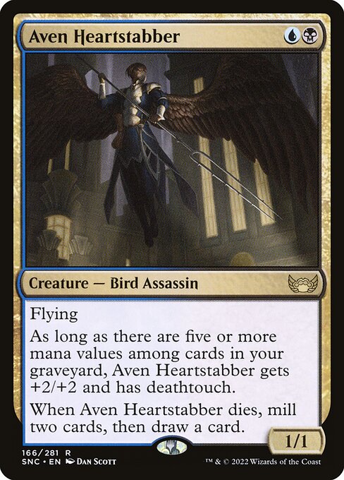 SNC 166 Aven Heartstabber R