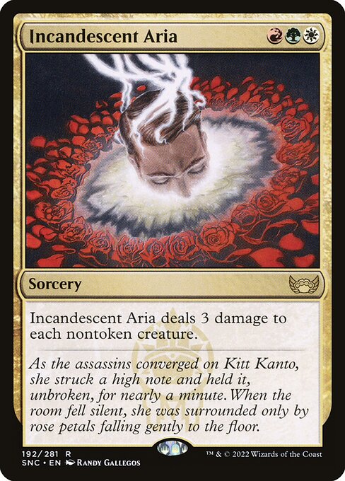 [Foil] SNC 192 Incandescent Aria R