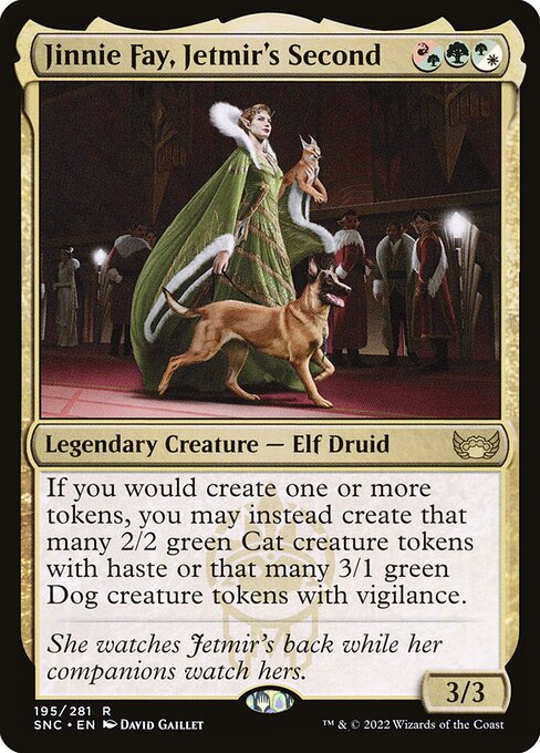 [Foil] SNC 195 Jinnie Fay, Jetmir's Second R