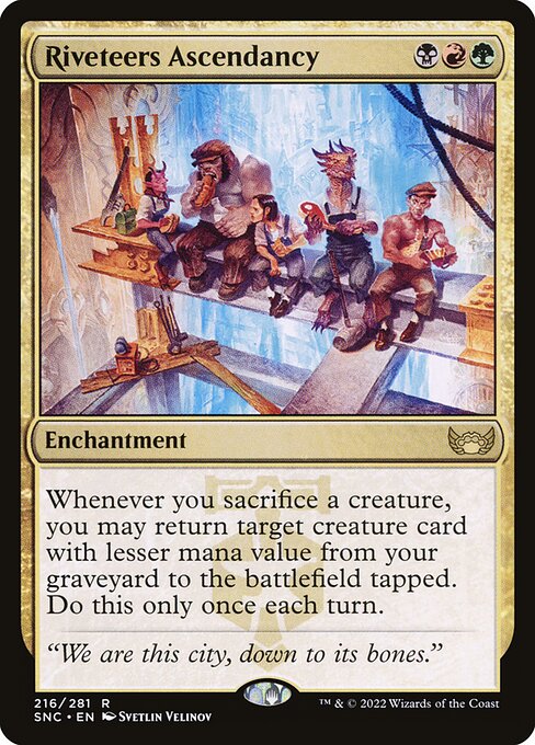 [Foil] SNC 216 Riveteers Ascendancy R