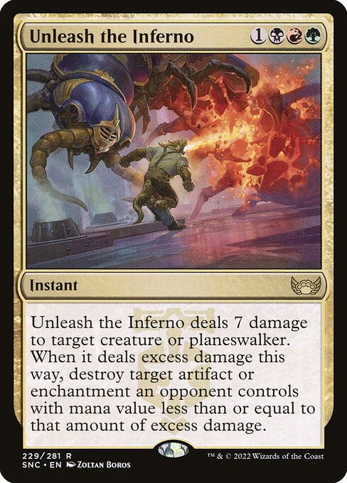 [Foil] SNC 229 Unleash the Inferno R