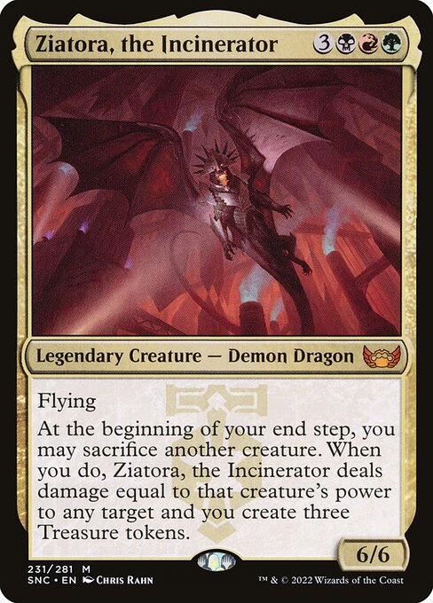[Foil] SNC 231 Ziatora, the Incinerator M