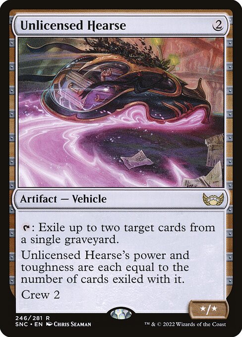 [Foil] SNC 246 Unlicensed Hearse R