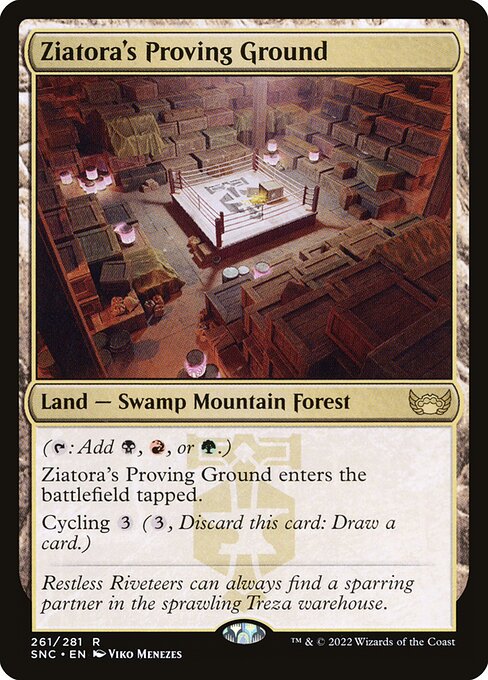 [Foil] SNC 261 Ziatora's Proving Ground R