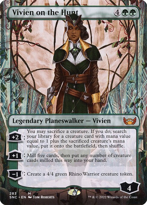 [Foil] SNC 283 Vivien on the Hunt (Borderless) M