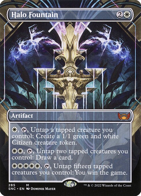 [Foil] SNC 285 Halo Fountain (Borderless) M