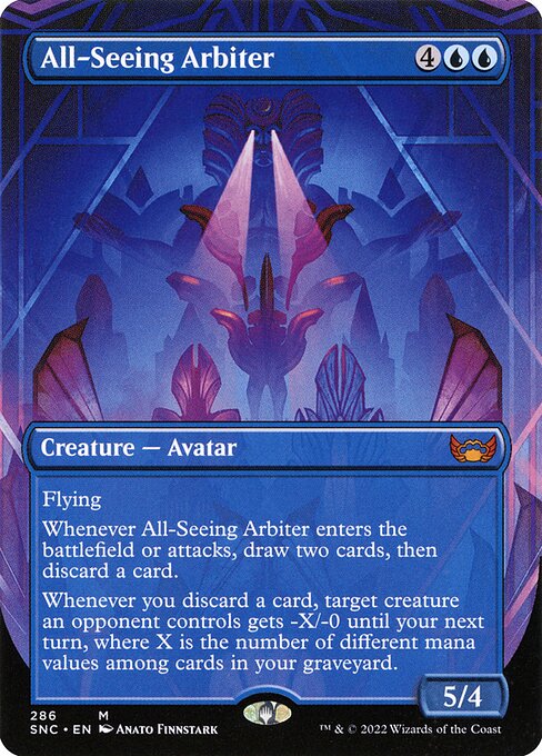 [Foil] SNC 286 All-Seeing Arbiter (Borderless) M