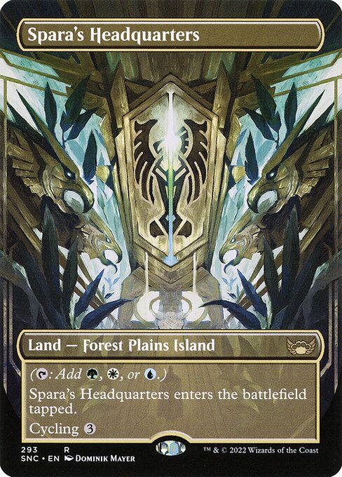 [Foil] SNC 293 Spara's Headquarters (Borderless) R
