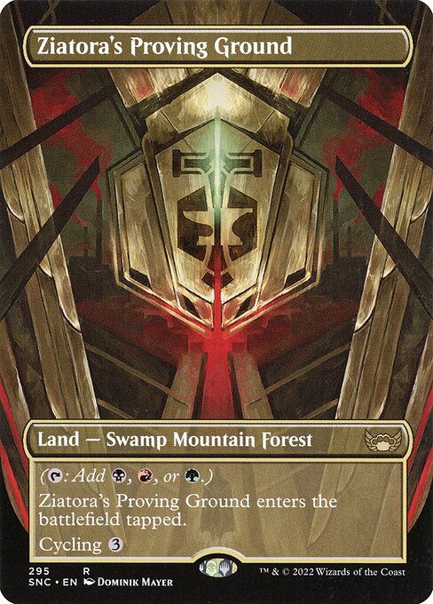 SNC 295 Ziatora's Proving Ground (Borderless) R