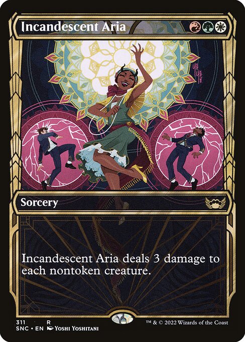 [Foil] SNC 311 Incandescent Aria (Showcase) R