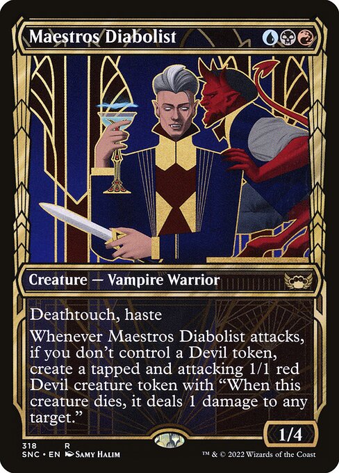 SNC 318 Maestros Diabolist (Showcase) R
