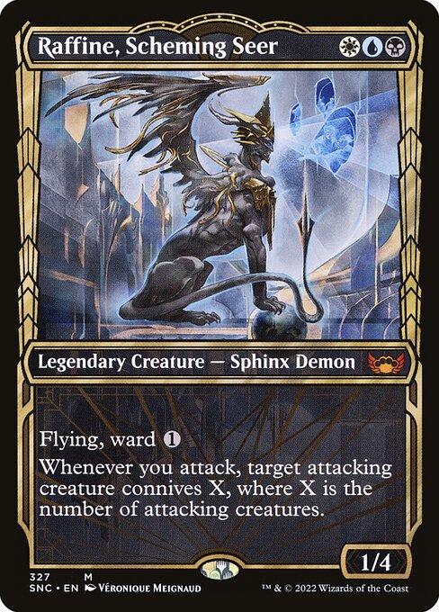 [Foil] SNC 327 Raffine, Scheming Seer (Showcase) M