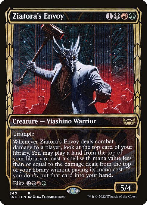 [Foil] SNC 340 Ziatora's Envoy (Showcase) R