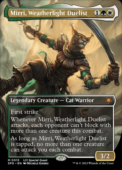 [Foil] SPG 015 Mirri, Weatherlight Duelist M