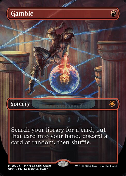 [Foil] SPG 024 Gamble M