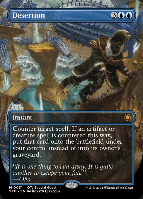 [Foil] SPG 031 Desertion M