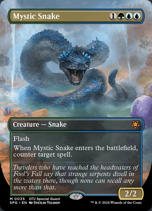 [Foil] SPG 035 Mystic Snake M