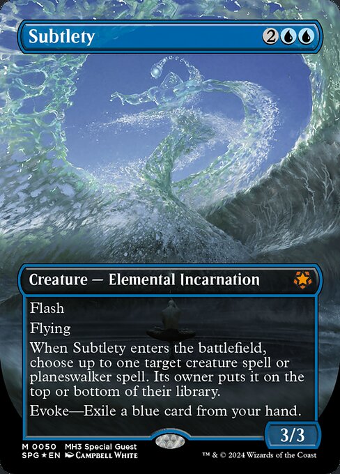 [Foil] SPG 050 Subtlety (0050 - Textured Foil) M