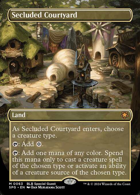 [Foil] SPG 063 Secluded Courtyard M