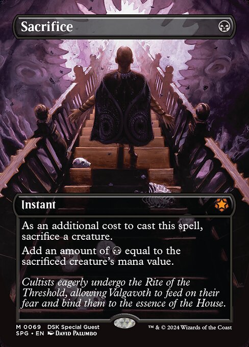[Foil] SPG 069 Sacrifice M