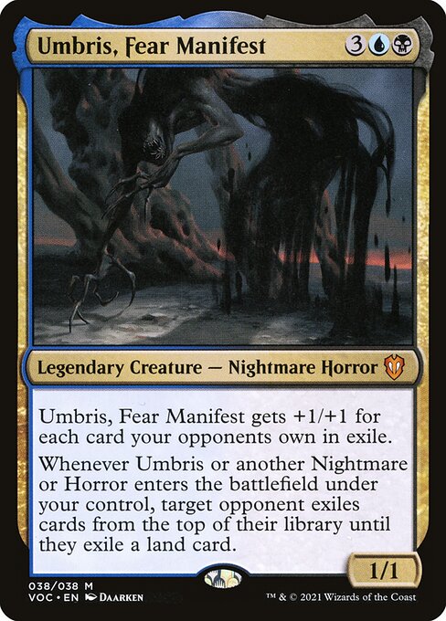 VOC 038 Umbris, Fear Manifest M