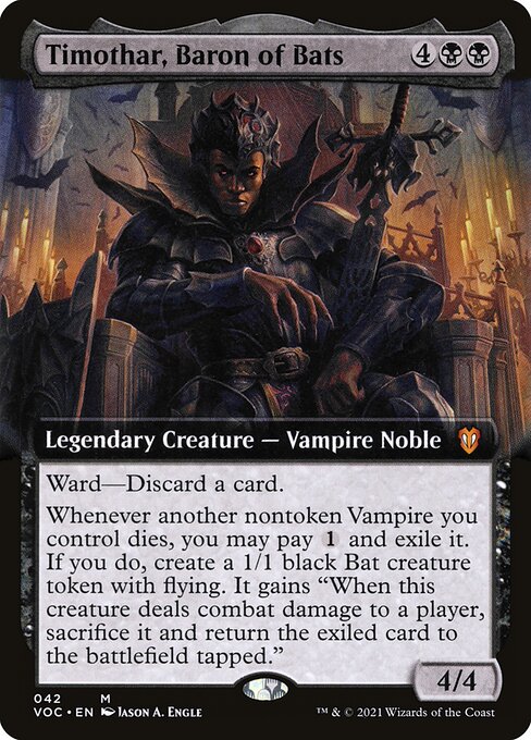 VOC 042 Timothar, Baron of Bats (Extended Art) M