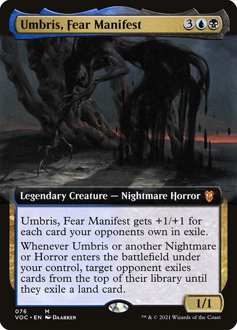 VOC 076 Umbris, Fear Manifest (Extended Art) M