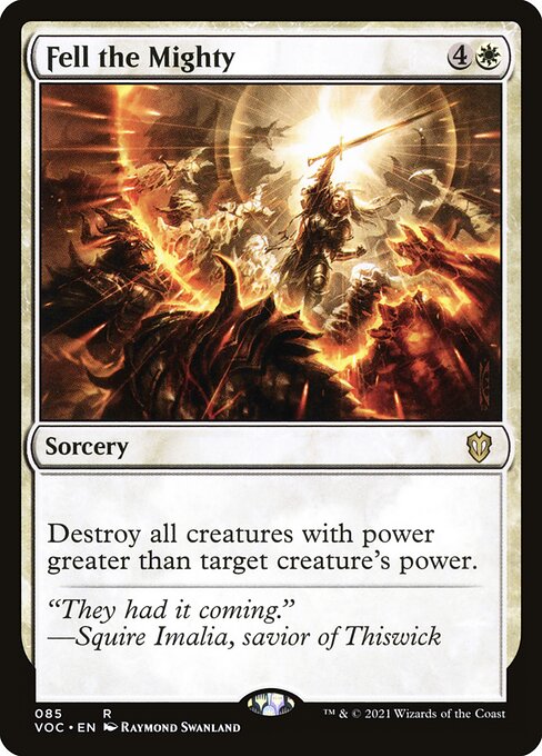 VOC 085 Fell the Mighty R