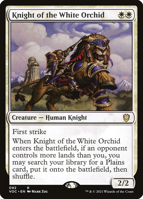 VOC 092 Knight of the White Orchid R