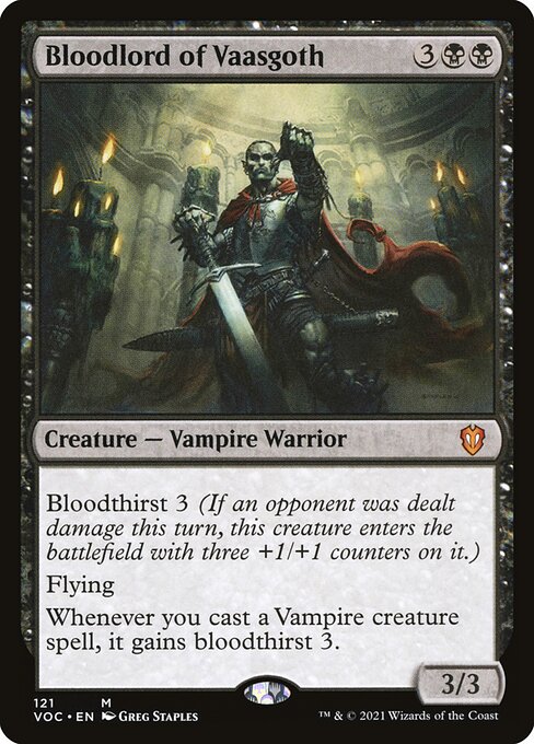 VOC 121 Bloodlord of Vaasgoth M