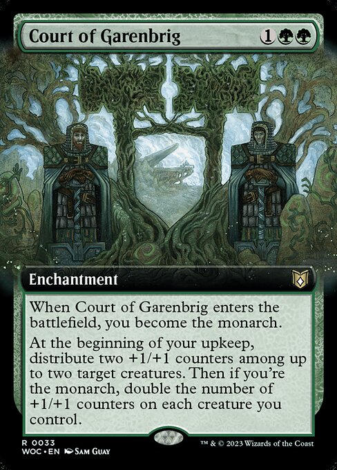 WOC 033 Court of Garenbrig (Extended Art) R