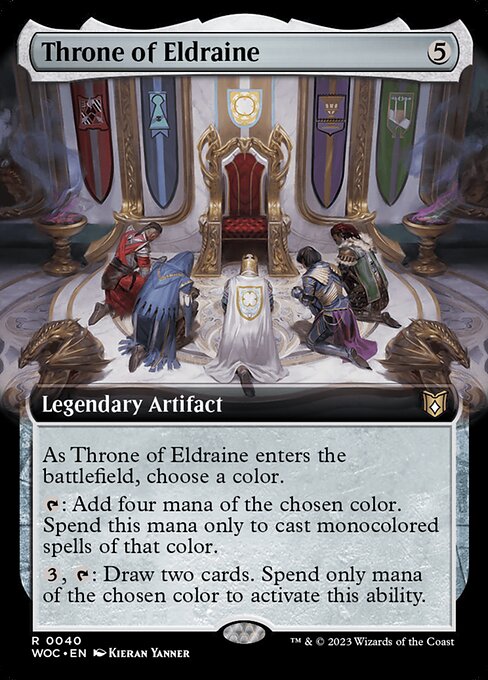 WOC 040 Throne of Eldraine (Extended Art) R