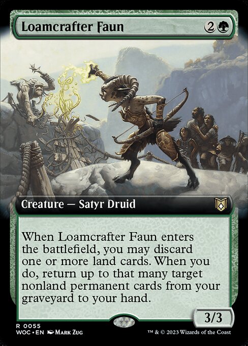 WOC 055 Loamcrafter Faun (Extended Art) R